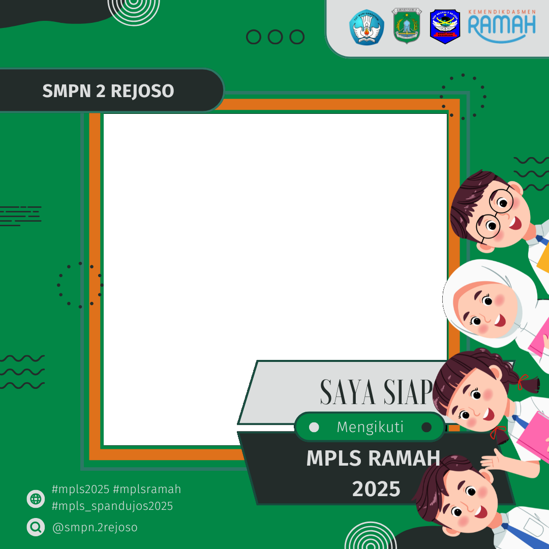 MPLS RAMAH 2025 SMPN2 REJOSO PASURUANTwibbon Tanpa Watermark
