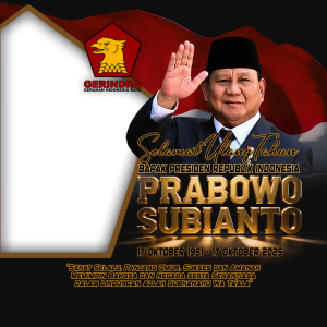 SELAMAT ULANG TAHUN PAK PRABOWO