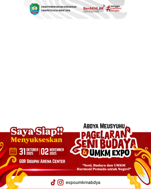 Twibbon Expo UMKM Abdya Meusyuhu 2025