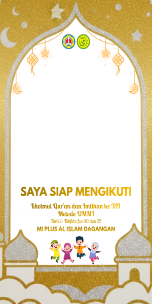 Khotmul Qur'an dan Imtihan ke XII Metode UMMI Tartil & Tahfidz Juz 30 dan 29 MI Plus Al Islam Dagangan