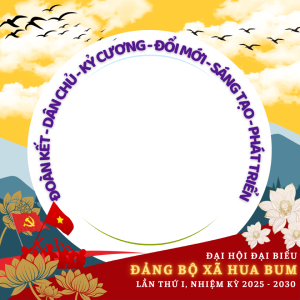 AVATAR ĐẠI HỘI ĐẠI BIỂU ĐẢNG BỘ XÃ HUA BUM
