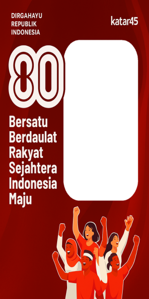 Twibbon HUT RI ke-80