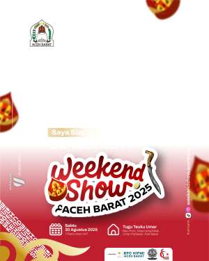 Sukseskan Weekend Show Aceh Barat 2025