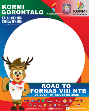 Kontingen Gorontalo Road to FORNAS VIII NTB 2025